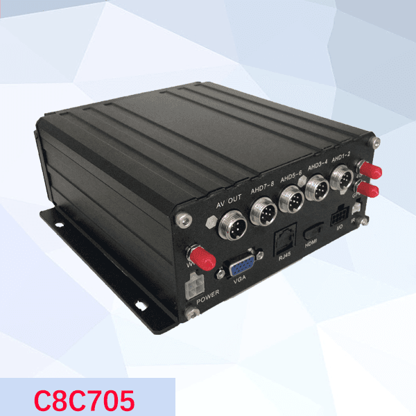 The Mobile DVR 4/8CH HDD 1080P IPC 4G GPS Model No C8C705